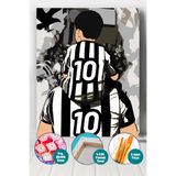 Picasso World Hobby Art Sayılarla Boyama Numaralı Tuval Seti Fırça Boya Dahil 40x50 Cm Babadan Miras