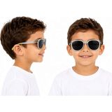 Pıcco Çocuk PS2140 C223M 45 17 122 Polarize Cam Rengi: Siyah Mat Unisex Güneş Gözlüğü - Şeffaf Gri