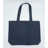 PiccolaHome Denim Tote Çanta - Koyu Lacivert
