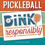 Pickleball 2025 Duvar Takvimi, 30,48 cm x 30,48 cm
