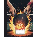 Pickleball Composition Notebook: Wide Ruled Journal, Diary or Sketchbook , Notebook for Kids, Students and Teens, Perfect for School, College, Work and Home for Whiting, Journaling and Note