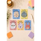 PickyTidy Özel Manyetik Kitap Ayracı Sevimli Hayvanlar 5’li set