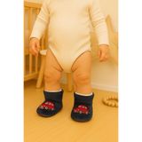 Pico Baby Bebek & Çocuk Kaydırmaz Tabanlı Ev Botu / Panduf / Kışlık Peluş Araba Figürlü Bot