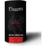 Picotti Beyaz Sıcak Çikolata 1000 gr Kutu - 1 kg - Cafe Crema