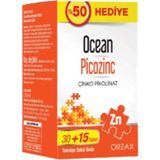 Picozinc 45 Tablet, Çinko Içeren Takviye, 30+15 Tablet 8697595872255