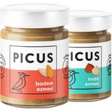 Picus Badem Ezmesi 195 gr + Fındık Ezmesi 195 gr