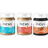 Picus Kaju Ezmesi 195 gr x 1 Badem Ezmesi 195 gr x 1 Siyah Tahin 210 gr x 1 - 210 gr