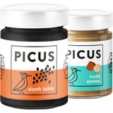 Picus Siyah Tahin 210 gr + Fındık Ezmesi 195 gr