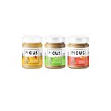 picus Yer Fıstığı Ezmesi 300 Gr.x1 Badem Ezmesi 195 Gr.x1 Tahin 285 Gr.x1