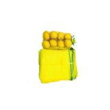 Pidok 22x48 Sarı File Çuval Limon Ceviz Fındık Filesi 22x48 Çok Amaçlı File Çuval (50 ADET)