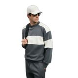 Pıeces Erkek Sweatshirt Koyu Gri