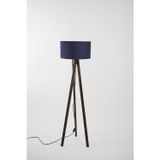 Pier Lambader ( Kahverengi / Huş Ağaç Ayaklar / Navy (mavi) Kumaş) Dr1060100