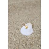 Piercing Cerrahi Çelik Piercing Zirkon Taşlı Kıkırdak Tragus Conch Helix Gold Renk Üç Taşlı Labret - 8 mm