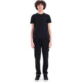 Piero Perla Jaguar Baskılı ve Etek Nakışlı Bisiklet Yaka Slim Fit Erkek Siyah T-Shirt - XS