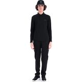 Piero Perla Regular Fit Penye Interlok Jakar Yakalı Uzun Kollu Polo Erkek Siyah T-Shirt - XS