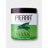 Pierra 1000 gr Saç Maskesi Yumuşatıcı Krem Tüm Saçlar İçin Argan ve Biotin ile Zenginleştirilmiş - Aleo Vera & Biotin Saç Bakım Maskesi 1000 ml