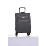 Pierre Cardin 04PC6000-03-ANT Antrasit Çekçekli Kumaş Valiz