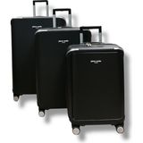 Pierre Cardin 04PC7090 Polipropilen 3 Lü Valiz Seti - Siyah