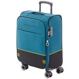 Pierre Cardin 04PC8200-01-PT Petrol Kabin Boy Kumaş Valiz