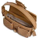 Pierre Cardin 05PC26Y010121 Suni Deri Desenli Tokalı Kadın Omuz Çantası - - - Camel