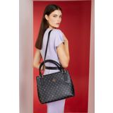 Pierre Cardin 05PO22K1592 Siyah Monogram Kadın Omuz Çantası