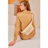 Pierre Cardin 05PO22Y1542 Bej Kadın Bel Çantası