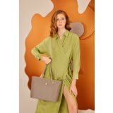 Pierre Cardin 05PO22Y1546 Print Gri Kadın Omuz Çantası
