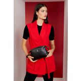 Pierre Cardin 05PO22Y1547 Lüx Soft Asos Siyah Kadın Portföy Clutch Çanta