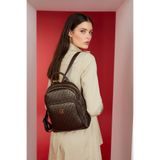 Pierre Cardin 05PO22Y1553 Kahve Monogram Kadın Sırt Çantası