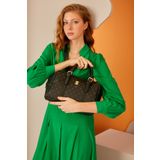 Pierre Cardin 05PO22Y1557 Siyah Monogram Kadın Omuz Çantası