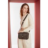 Pierre Cardin 05PO23Y1726 Alfabe Kahve Kadın Omuz Çantası