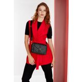 Pierre Cardin 05PO23Y1726 Siyah Monogram Kadın Omuz Çantası