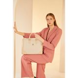 Pierre Cardin 05PO24Y1965 Bej Gümüş Kadın Evrak Çantası