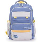 Pierre Cardin 07PCT185 Okul Sırt Çantası Genç Kız Okul ve Günlük Kullanıma Uygun - Mavi - 38 cm x 28 cm x 16 cm