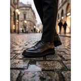 Pierre Cardin 103OSLO Premium Erkek Deri Casual Ayakkabı - Siyah