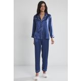Pierre Cardin 1200 Lacivert Kadın Pijama Takımı