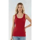 Pierre Cardin 1215 Kaşkorse Fitilli Atlet - Şık ve Konforlu Vücut Saran Tasarım - Kırmızı - 36