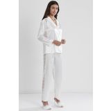 Pierre Cardin 1438 Ekru Kadın Pijama Takımı