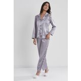 Pierre Cardin 1438 Royal Kadın Saten Dantelli Pijama Takımı
