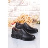 Pierre Cardin 146404 Siyah Lastikli Comfy Hakiki Deri Erkek Ayakkabı