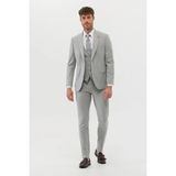 Pierre Cardin 1603648 Gri Erkek Ekstra Slim Fit Yelekli Takım Elbise