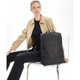 Pierre Cardin 170166 Unisex Sırt Çantası Okul Çantası - Siyah