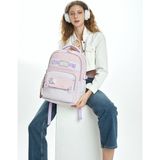Pierre Cardin 18829 Okul Çantası Suya Dayanıklı Çok Bölmeli - Mor