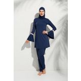 Pierre Cardin 191934 Uzun Kollu Kolu Volanlı Tesettür Mayo