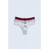 Pierre Cardin 2702 Sweetness 3'Lü Ekonomik Paket Pamuklu Basic String Külot