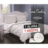 Pierre Cardin 2'li Micro Yorgan Çift Kişilik 300 Gram/metrekare - 195 x 215 cm - Beyaz