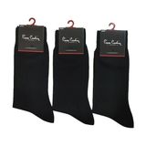 Pierre Cardin 3 Çift Pamuk Erkek Çorap Koku Yapmaz Terletmez - 40 - 44 - Çok Renkli