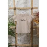 Pierre Cardin 302628 Bej Erkek Bebek Çıtçıtlı Kısa Kol Tişört
