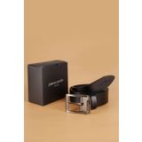 Pierre Cardin 3100 Hakiki deri Erkek Kemer (110 cm 115 cm 120 cm 125 cm 130 cm) SİYAH