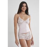 Pierre Cardin 361 Kaşkorse Dantelli Atlet - Külot Takımı - Pudra